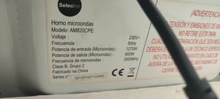 Microondas Selecline 800W