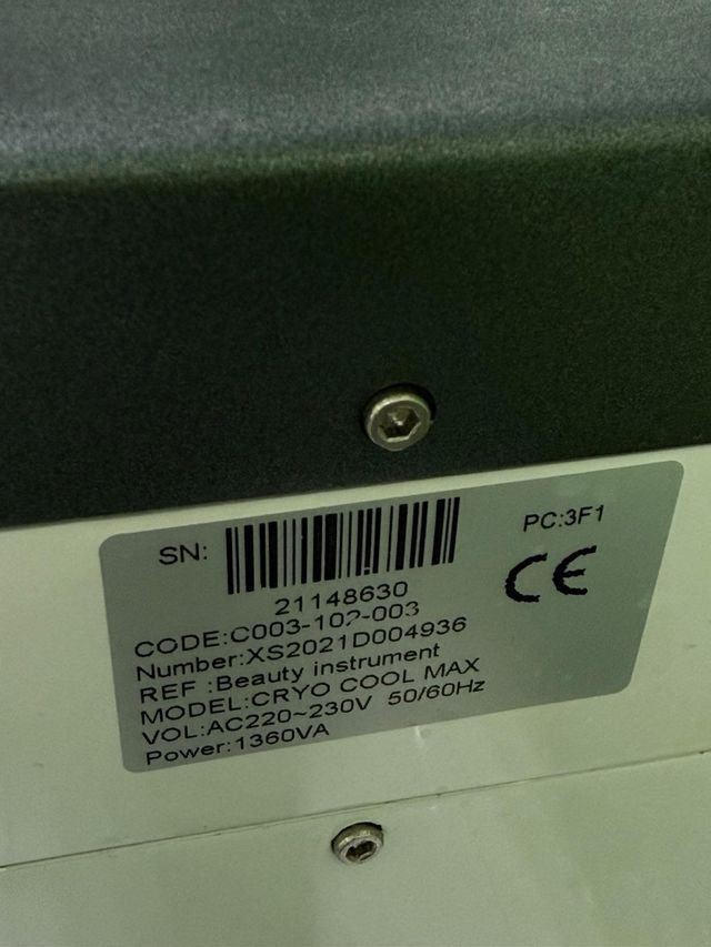 Maquina de Criolipólisis profesional.