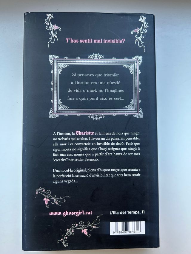 Llibre Ghostgirl. Descansa en pau?