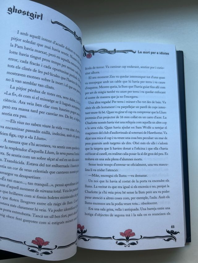 Llibre Ghostgirl. Descansa en pau?
