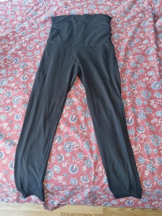Leggings premamá negros
