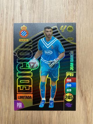 Joan García edicion limitada Adrenalyn XL 24/25