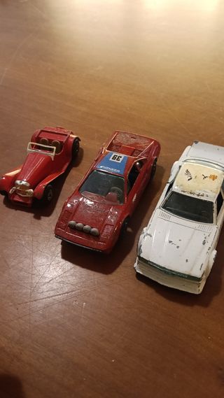 Set 3 Macchinine Modellismo Auto d'epoca