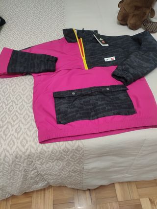 Sudadera Adidas Negra y Rosa