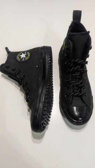 Zapatillas Converse Térmicas Negras n37 (23,5cm)
