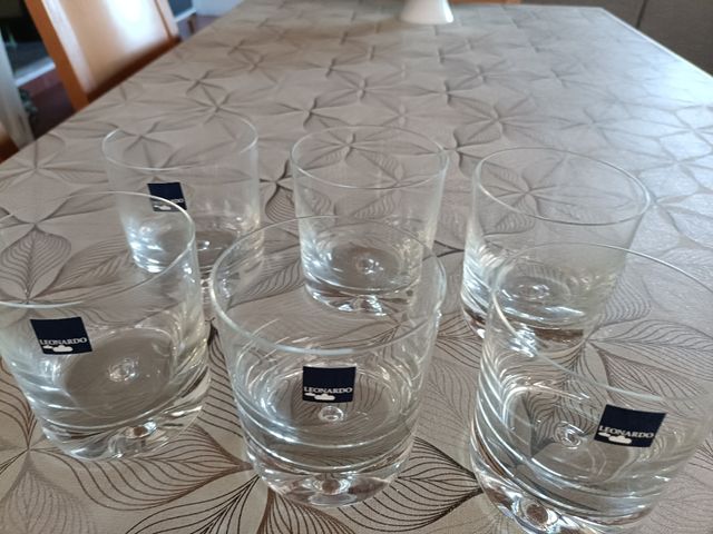 Bicchieri whisky Leonardo in vetro