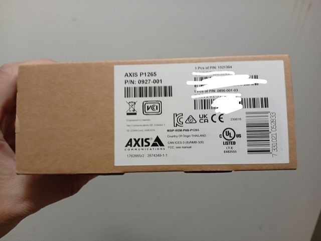 Axis P1265 network camera