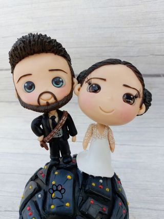 Tarta Novios Star Wars Death Star