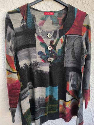 Jersey invierno Twef multicolor