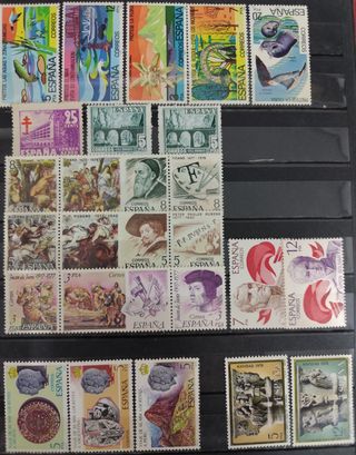 Lote 100 sellos España 1880-1978