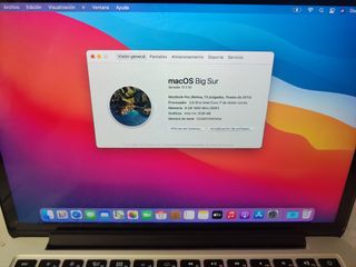 MacBook Pro 13 Retina Late 2013 i7 8GB 256GB