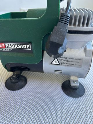 compresor aerógrafo parkside