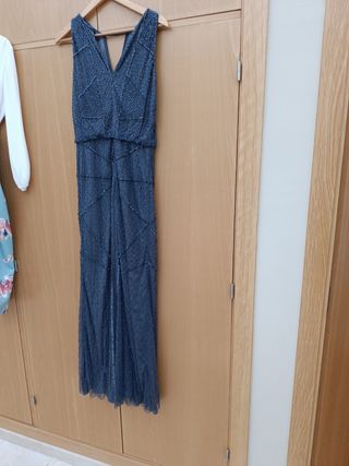 Vestido de fiesta de pedrería 