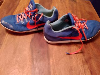 Zapatillas Nike Atletismo Azul/Rojo
