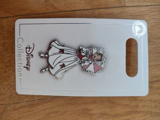 Pin Disney Mary Poppins Paraguas Blanco Rosa