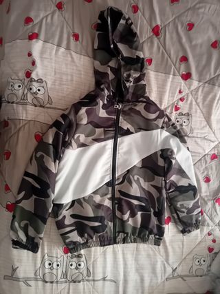 Tuta mimetica 2 pezzi poliestere 160cm