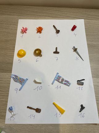 Piezas Playmobil sueltas