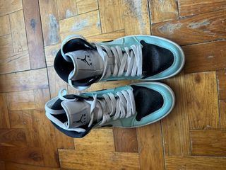 Jordan Air Mid Mujer Azul/Verde