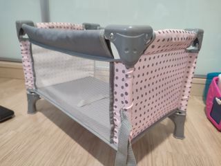 Cuna plegable juguete