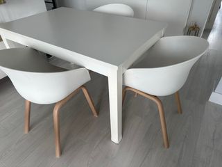 mesa comedor ikea blanca 
