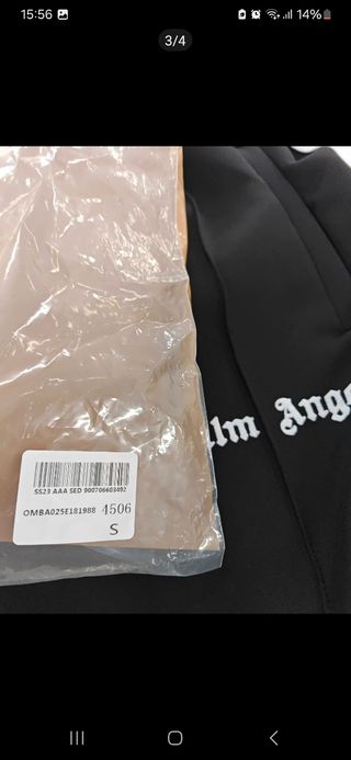⚫️ Pantalón Palm Angels Negro Talla S
