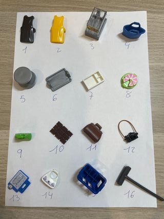 Piezas Playmobil sueltas