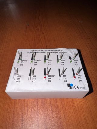 Kit Fresas Prótesis UEM D+Z