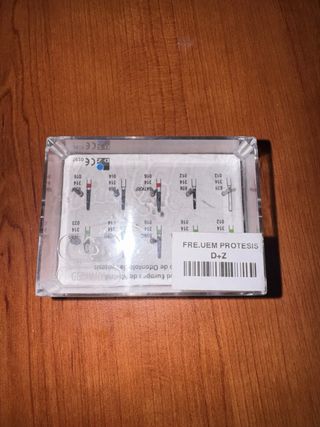 Kit Fresas Prótesis UEM D+Z