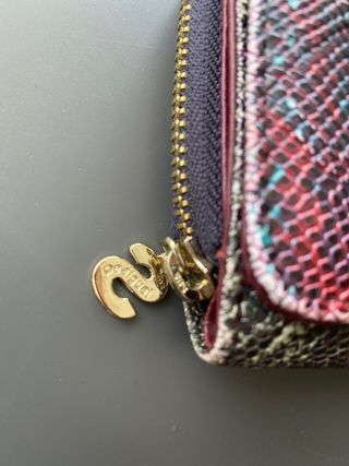 Cartera Desigual estampado serpiente