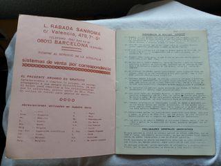 Catálogo coleccionistas de vitolas de puros. 1987