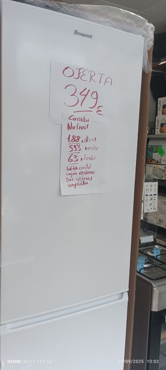 Combi nofrost total 349€