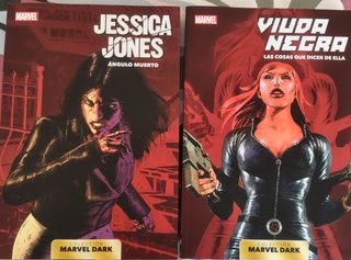Marvel, Jessica Jones y Viuda Negra.