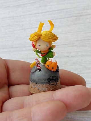 El Principito miniatura.