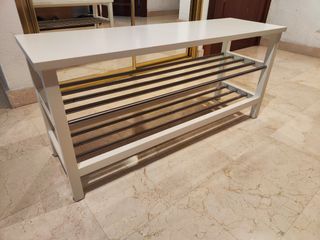 Banco zapatero Ikea blanco