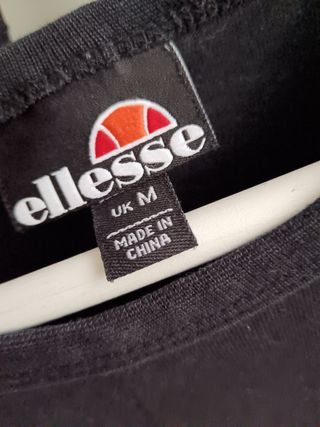Camiseta Ellesse Talla M Negra