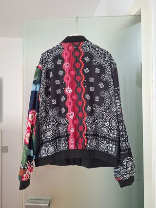 Chaqueta Bomber Desigual Talla 44 Multicolor