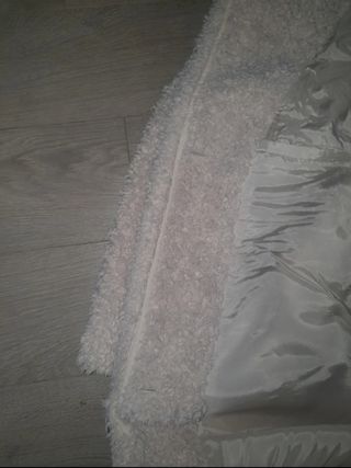 Abrigo COS Teddy Oversize Beige Talla Única Nuevo 