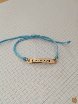 Pulsera ajustable Zamak baño oro Érase una vez...