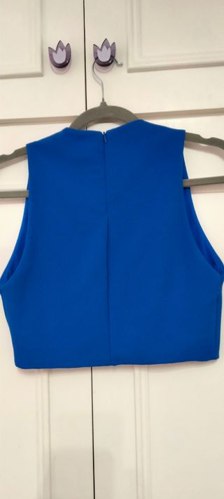 Top azul Klein