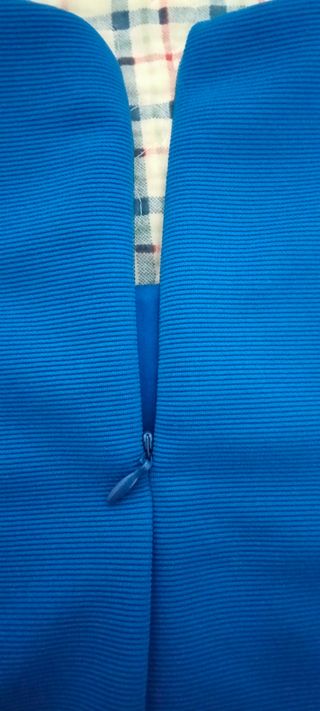 Top azul Klein