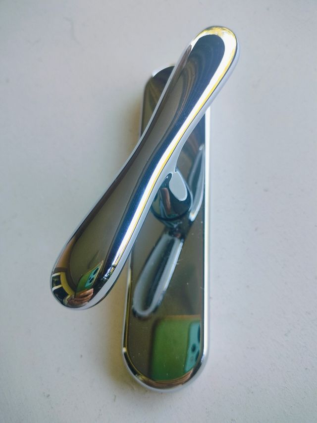 Maniglie Olivari in acciaio cromato