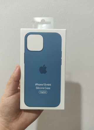 Funda iPhone 13 mini Azul Niebla MagSafe