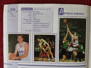 Álbum Cromos Real Madrid 94/95