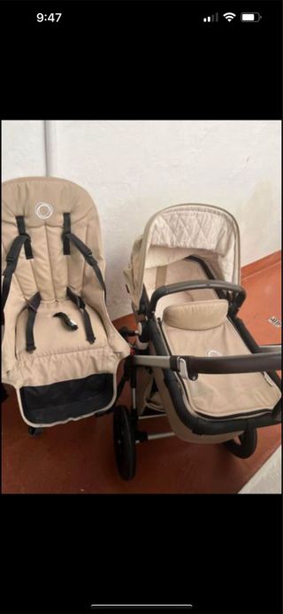 Bugaboo Silla de Paseo y Asiento Beige