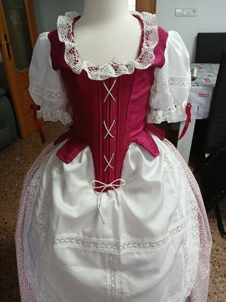 Traje huertana niña