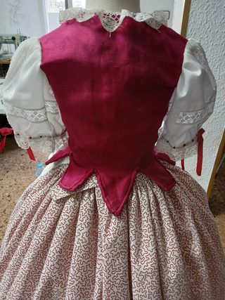 Traje huertana niña