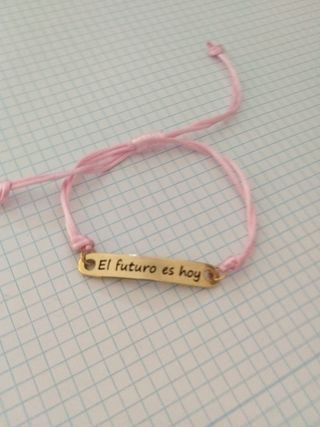 Pulsera ajustable El futuro es hoy