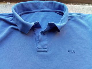Polo Fila Blu Taglia XXL