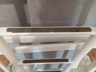 Estructura cama alta IKEA VITVAL
(Opción colchón)