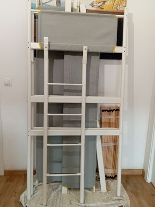 Estructura cama alta IKEA VITVAL
(Opción colchón)